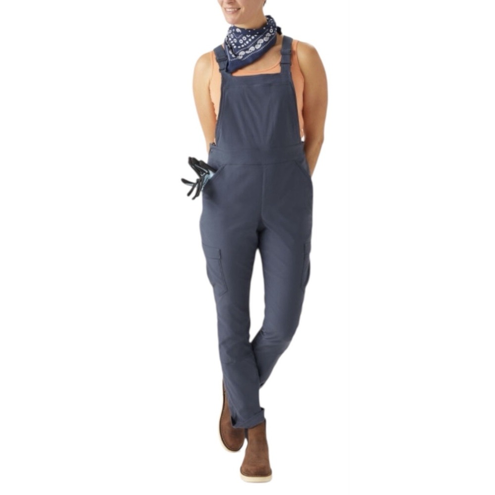 Dry on the Fly Women's Overalls Blue Size 12 UPF 50+ Lightweight Quick Dry